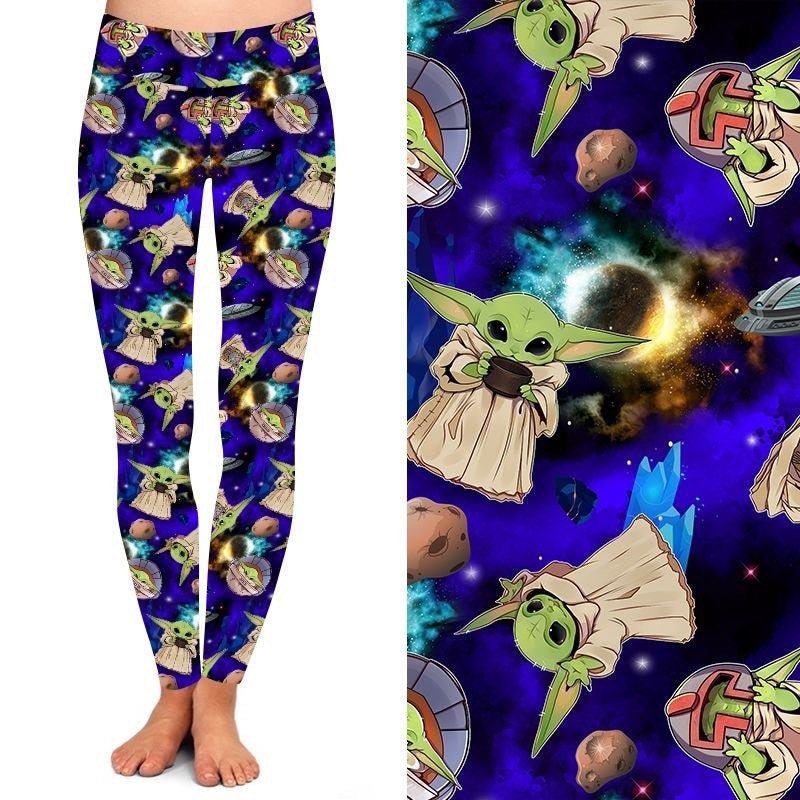 baby yoda leggings