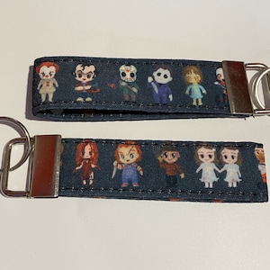 Horror character small key fob