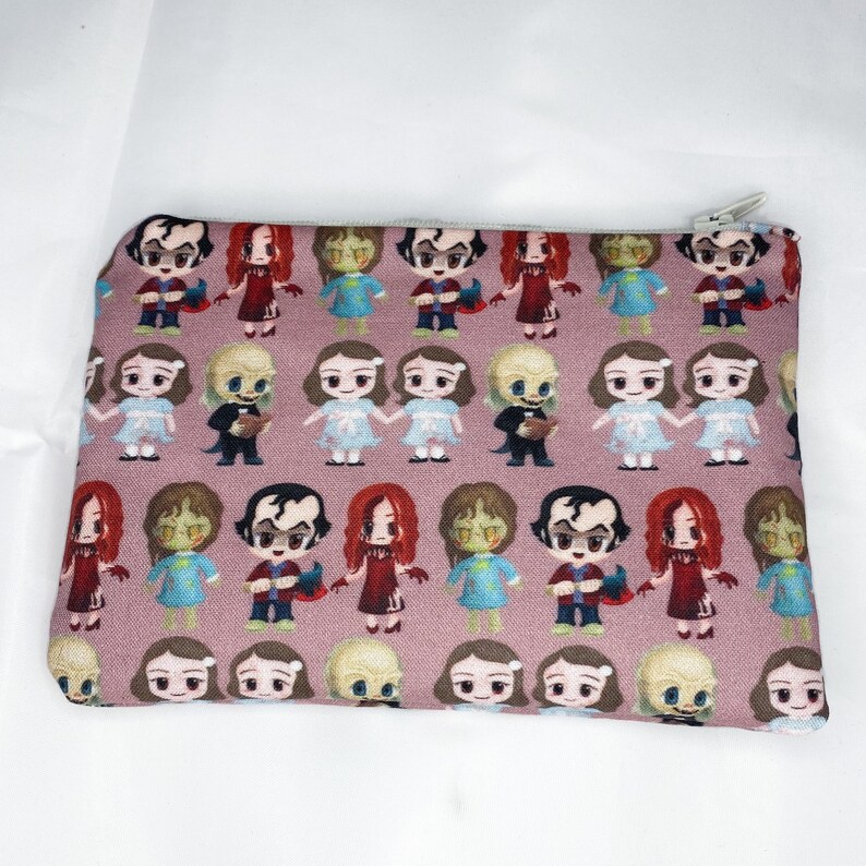 Horror Waterproof zipper pouch