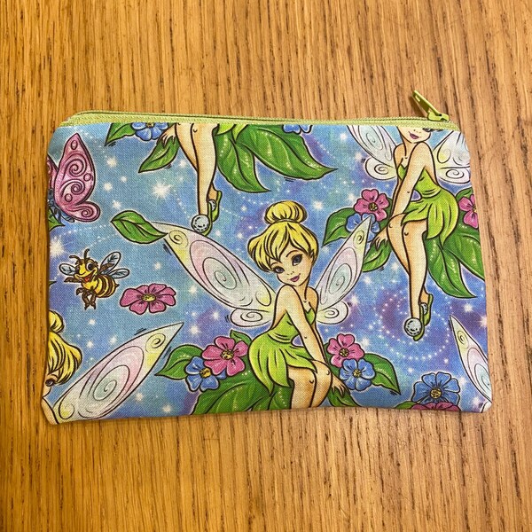 Tinkerbell character Waterproof zipper pouch