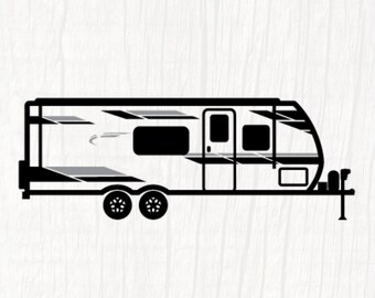 Download Travel Trailer Svg Etsy