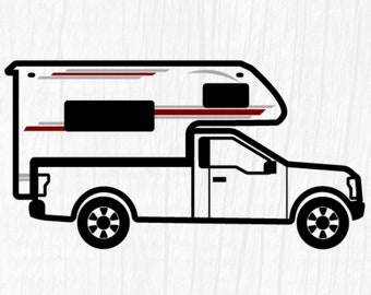 Free Free 179 Truck Camper Svg SVG PNG EPS DXF File