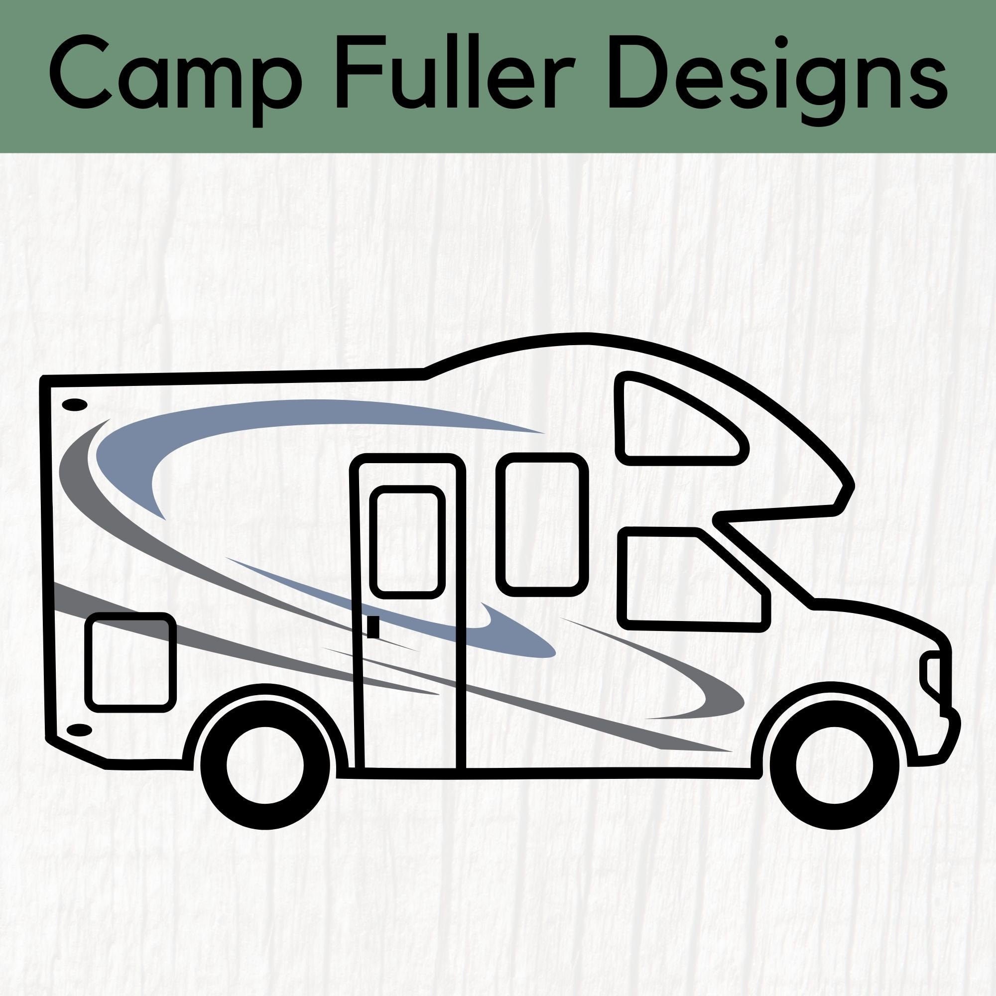 Small Class C Motorhome SVG Recreational Vehicle SVG Class C Etsy