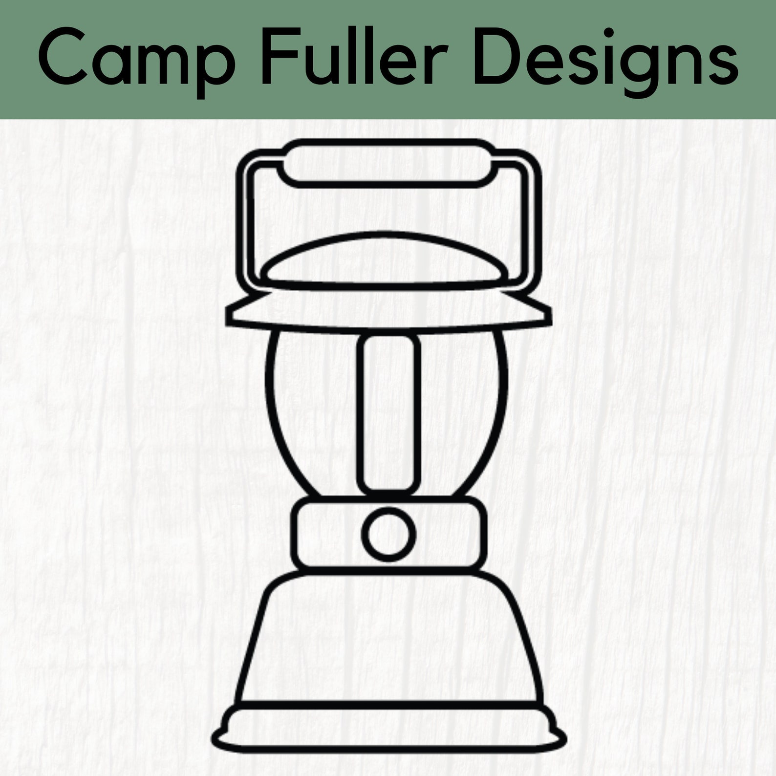 Download Camp Lantern Outline SVG Lantern Outline SVG Coleman | Etsy