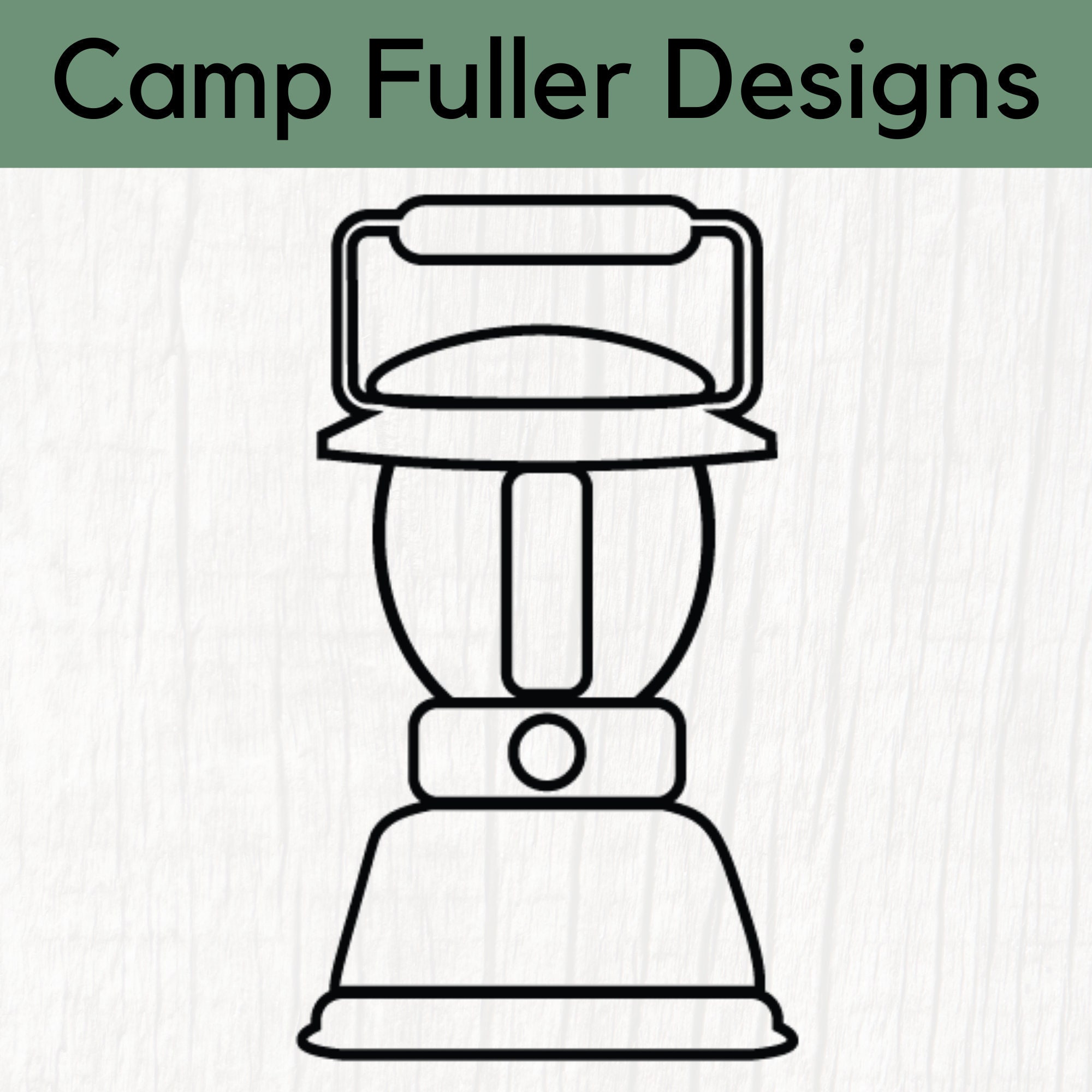 Download Camp Lantern Outline SVG Lantern Outline SVG Coleman | Etsy