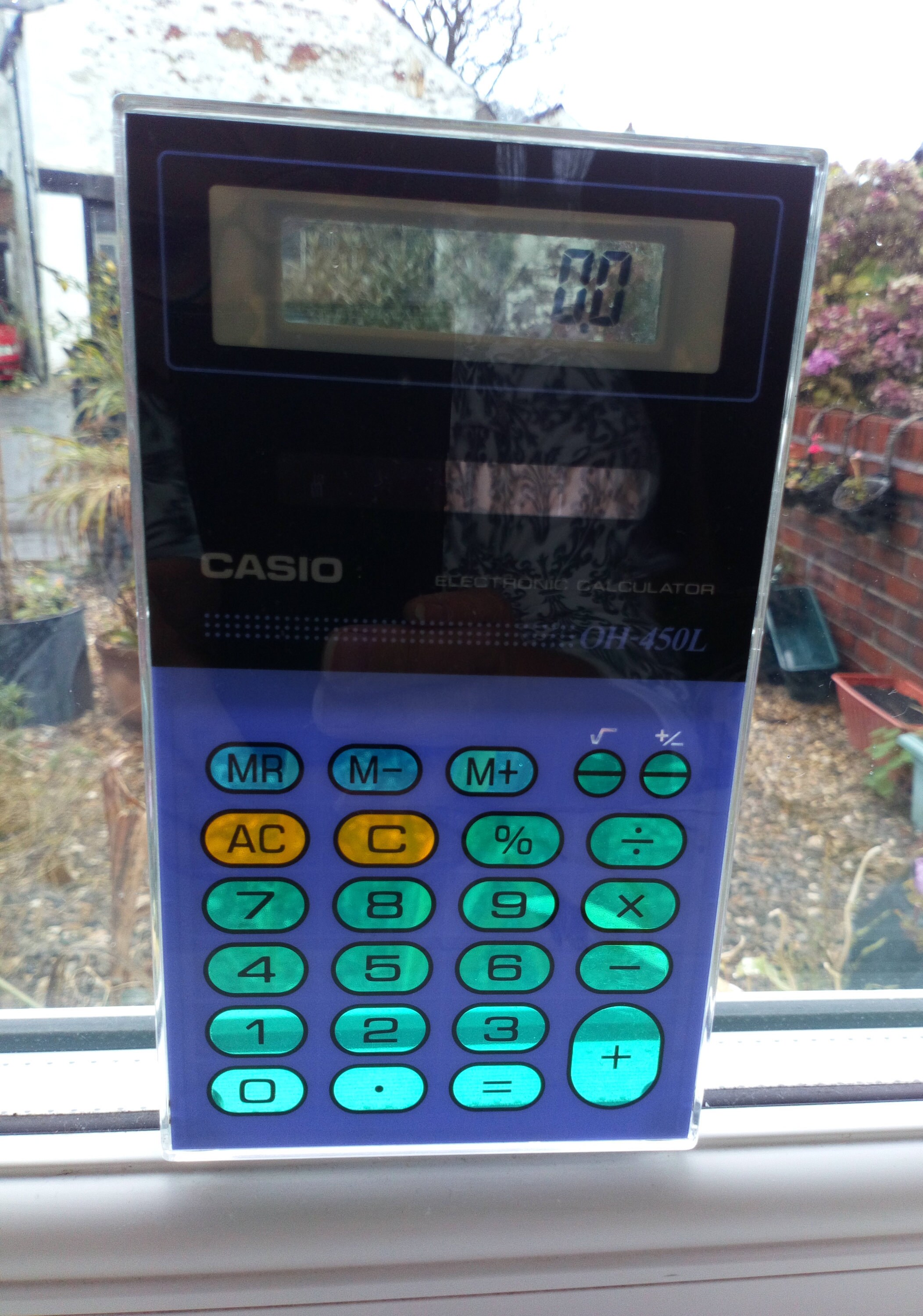 Casio OH450L Overhead Projector Electronic Calculator with Etsy