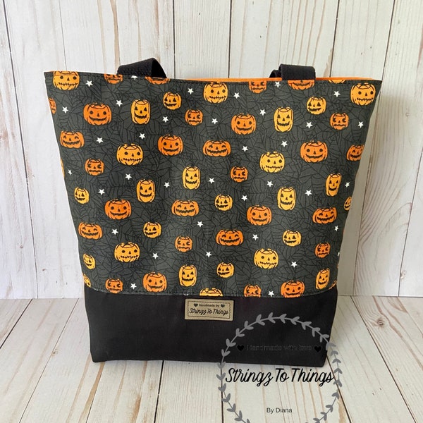 Halloween Tote Bag - Etsy