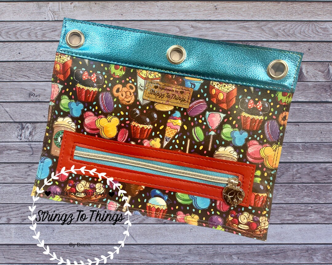 Custom 3 Ring Binder Pencil Pouch/ Binder Pencil Pouch/ Pencil Etsy