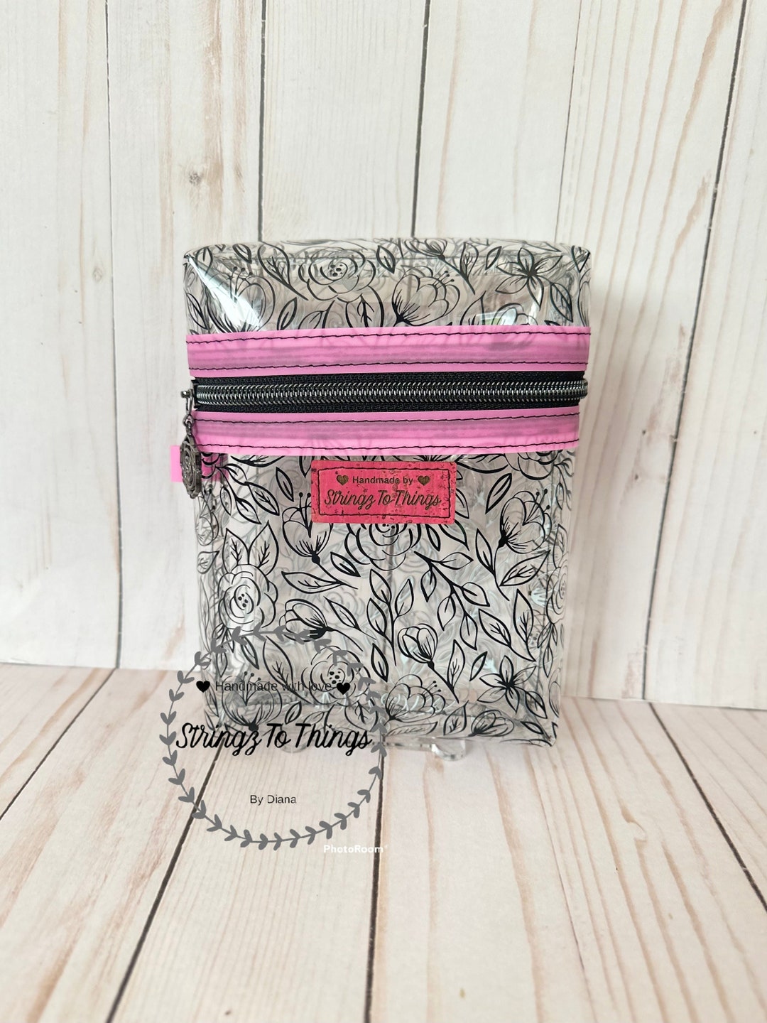 Clear Vinyl Boxy Zipper Pouch/ Boxy Zipper Pouch/ Clear Pouch Etsy