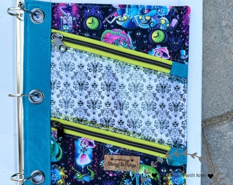 Custom 3 Ring Binder Pencil Pouch/ Binder Pencil Pouch/ Pencil Pouch/ Pencil Bag