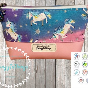 Unicorn Snack Bag/ Snack Bag/ Reusable Snack Bag/ Food Safe Snack Bag/ BPE Free