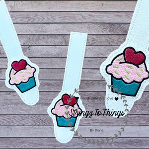 Purse Pal Tab Add-On/ Cupcake Purse Pal Tab/ Purse Pal Tab/ Petite Tote Tab/ Snack Bag Tab