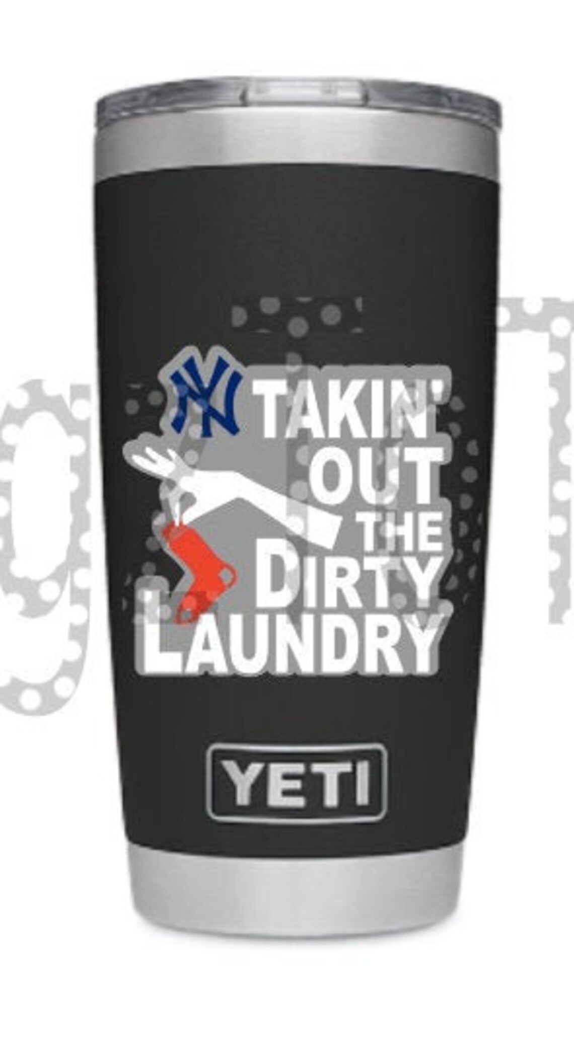 Takin Out the Dirty Laundry Yankees Red Sox Decal/ Car Decal/ Etsy
