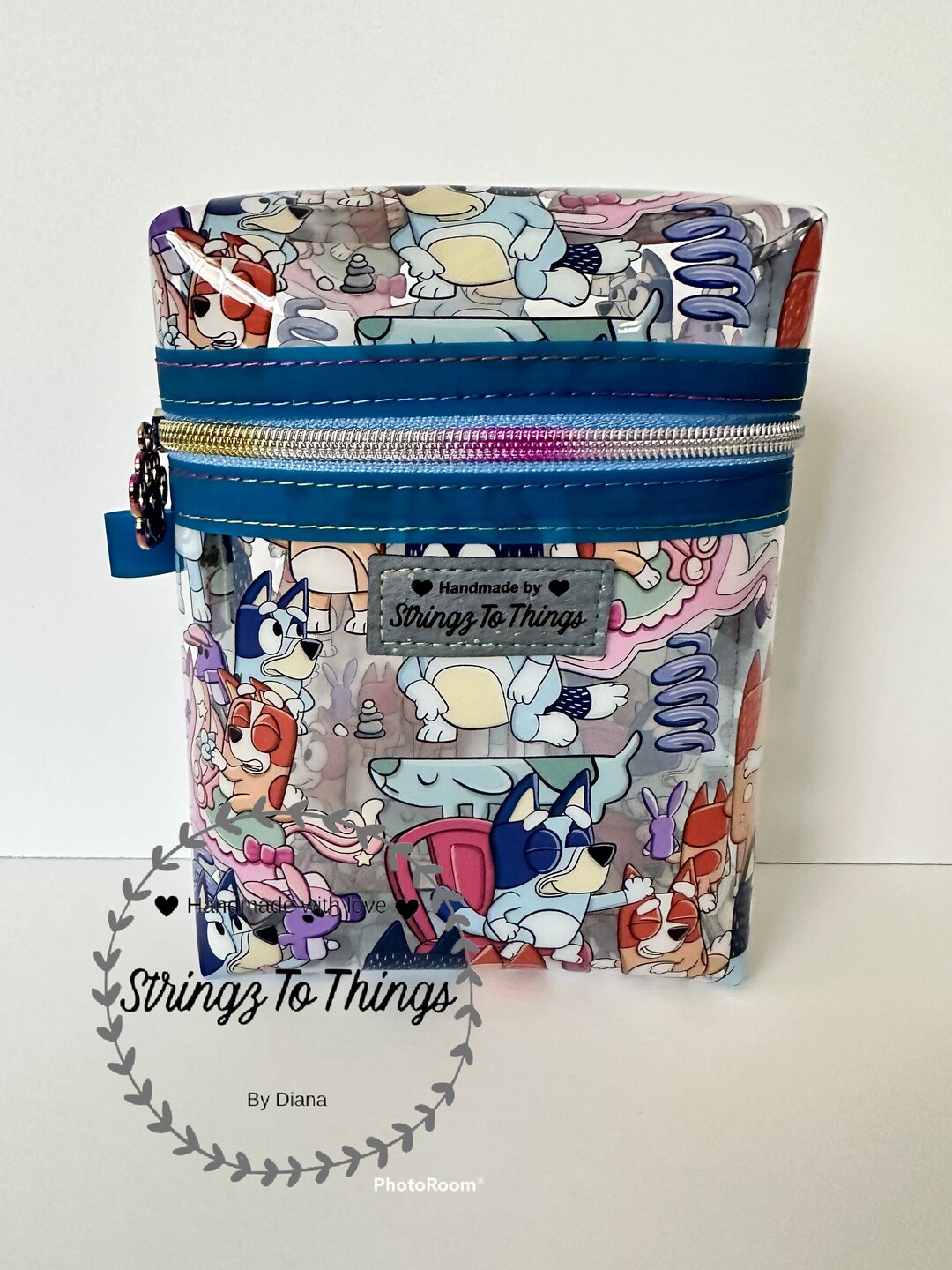 Clear Vinyl Boxy Zipper Pouch/ Boxy Zipper Pouch/ Clear Pouch Etsy