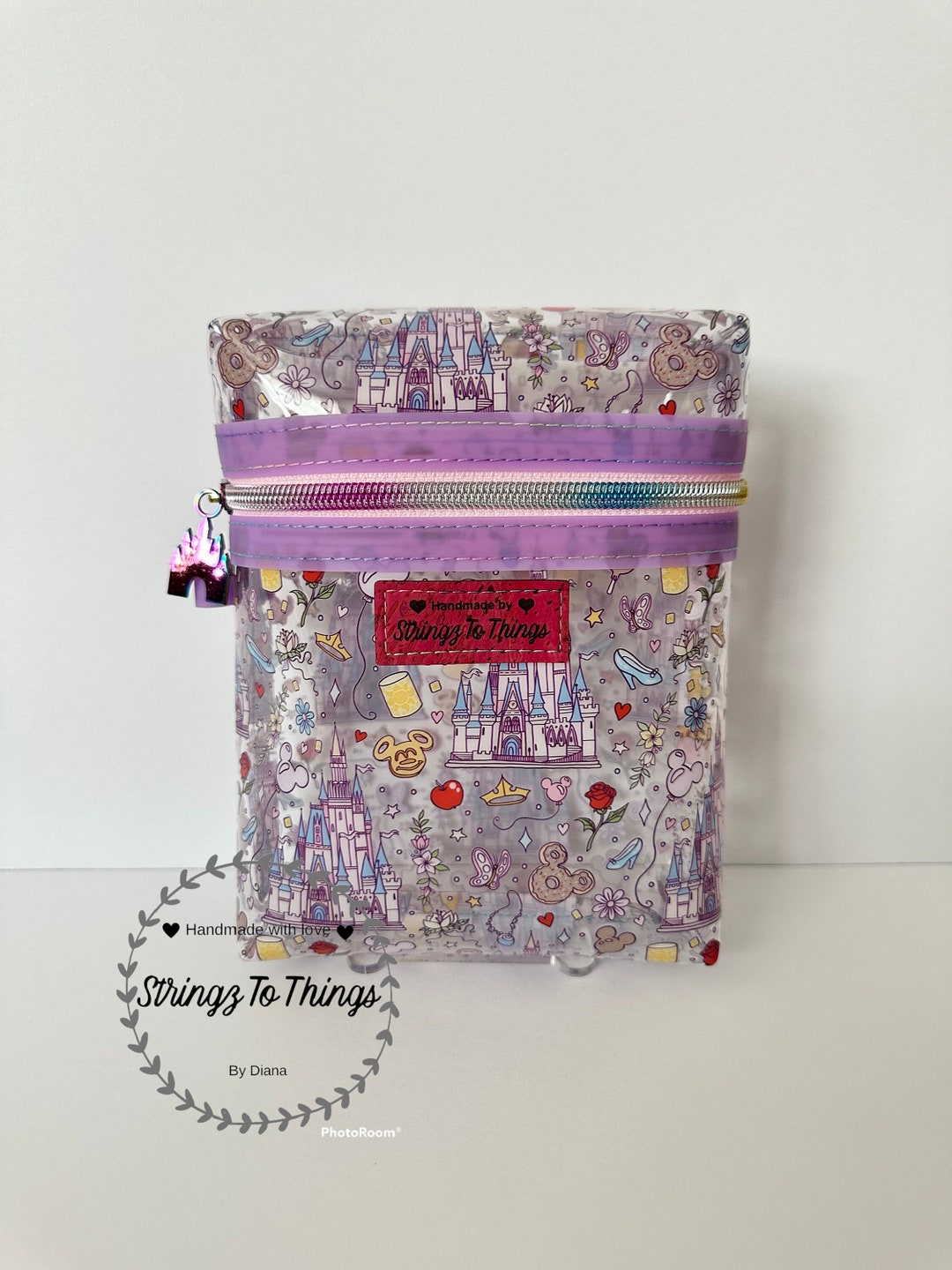 Clear Vinyl Boxy Zipper Pouch/ Boxy Zipper Pouch/ Clear Pouch Etsy