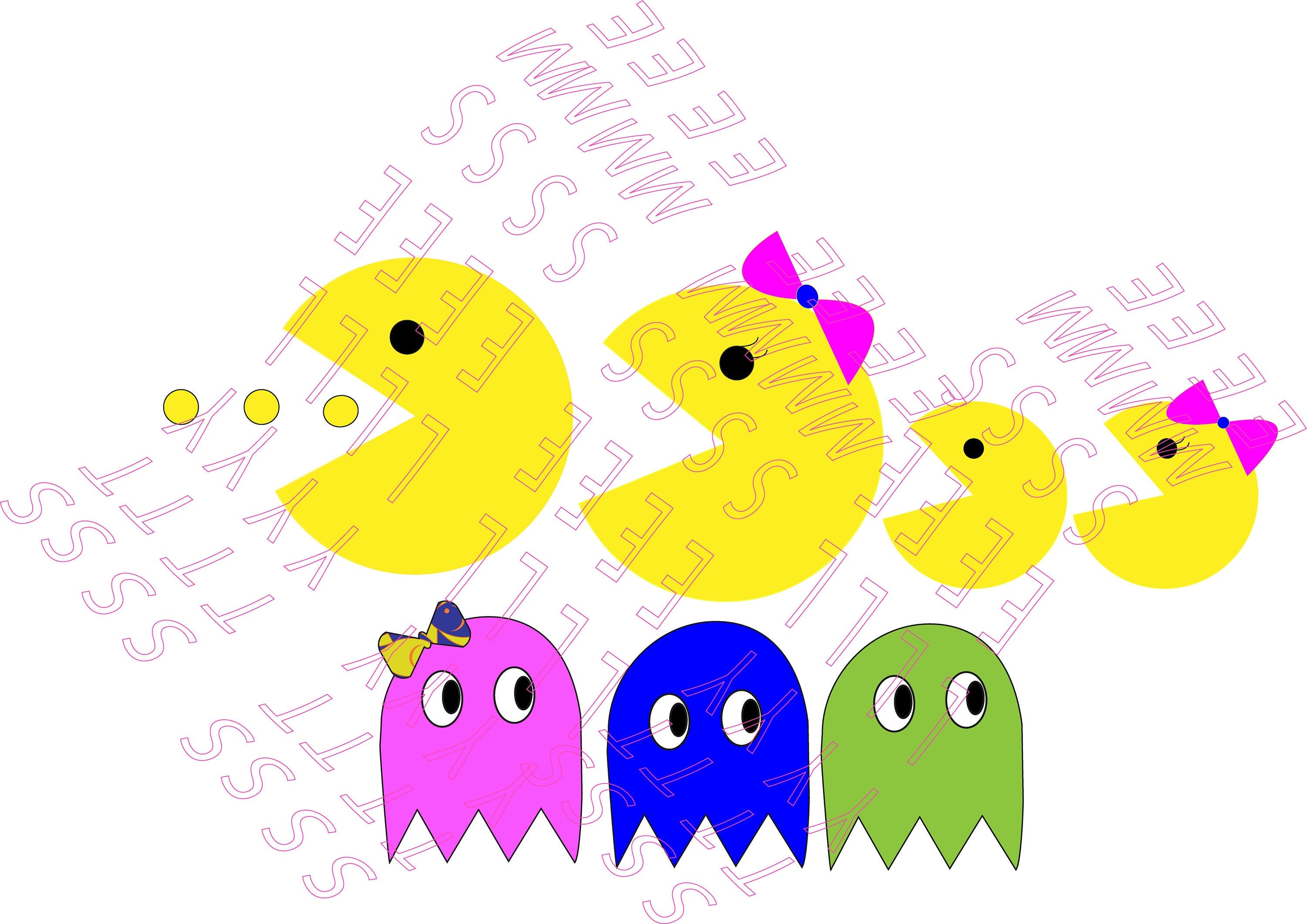 Pac man blanket - Etsy 日本