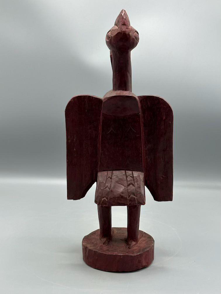 セヌフォ族　サイチョウ セヌフォ社による小型現代アカサイチョウ像 | 15インチ - マリ - Etsy 日本