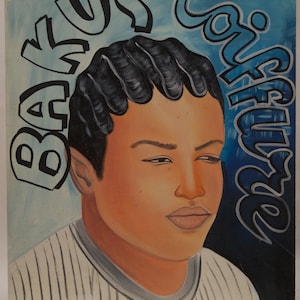 African art Copy of another barber sign we bought-Cote d&#39;Ivoire