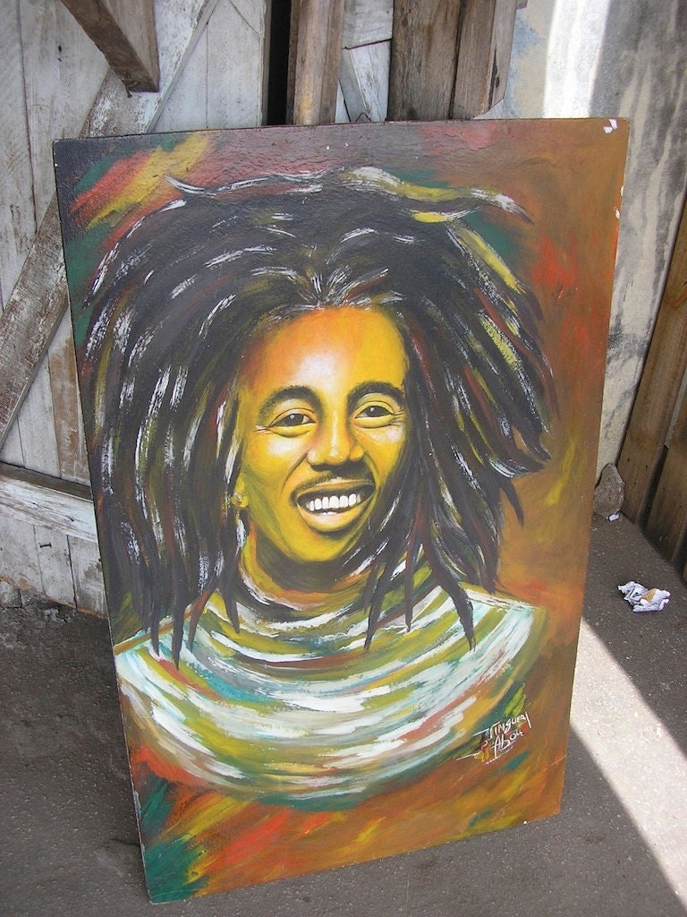 Bob Marley Oil Painting Original - Etsy