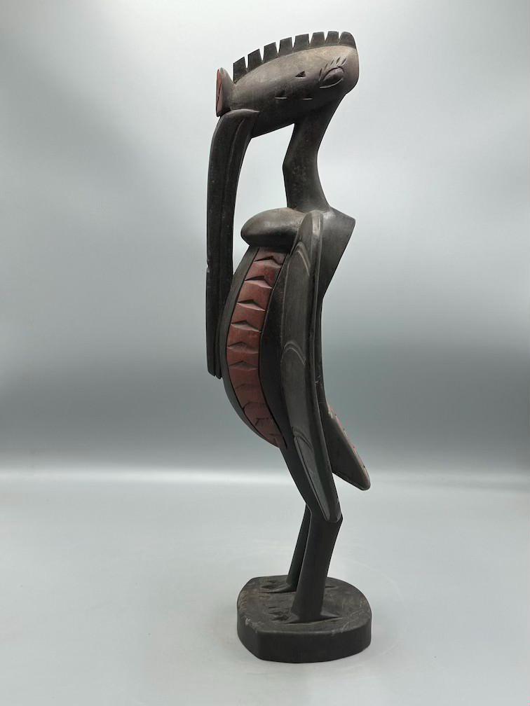 Senufo Contemporary クロサイチョウ像 | 19インチ - マリ - Etsy 日本