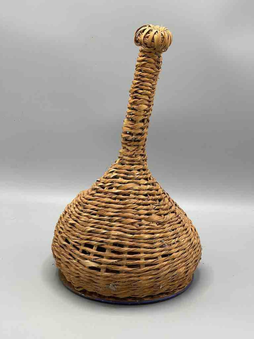 Long Rattle Instrument Vintage Traditional Woven Rattan Rattle Musical Instrument - Etsy