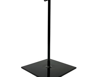 Metal Mask Stand for Displaying Hanging Objects on a Flat Surface - 7 heights