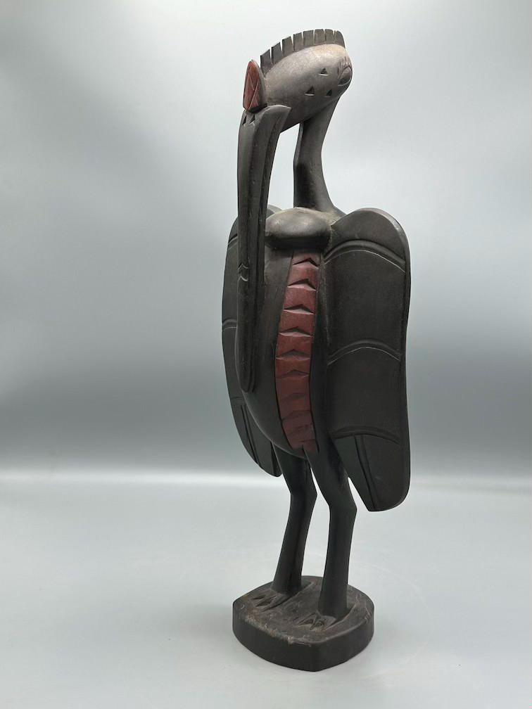 Senufo Contemporary クロサイチョウ像 | 19インチ - マリ - Etsy 日本