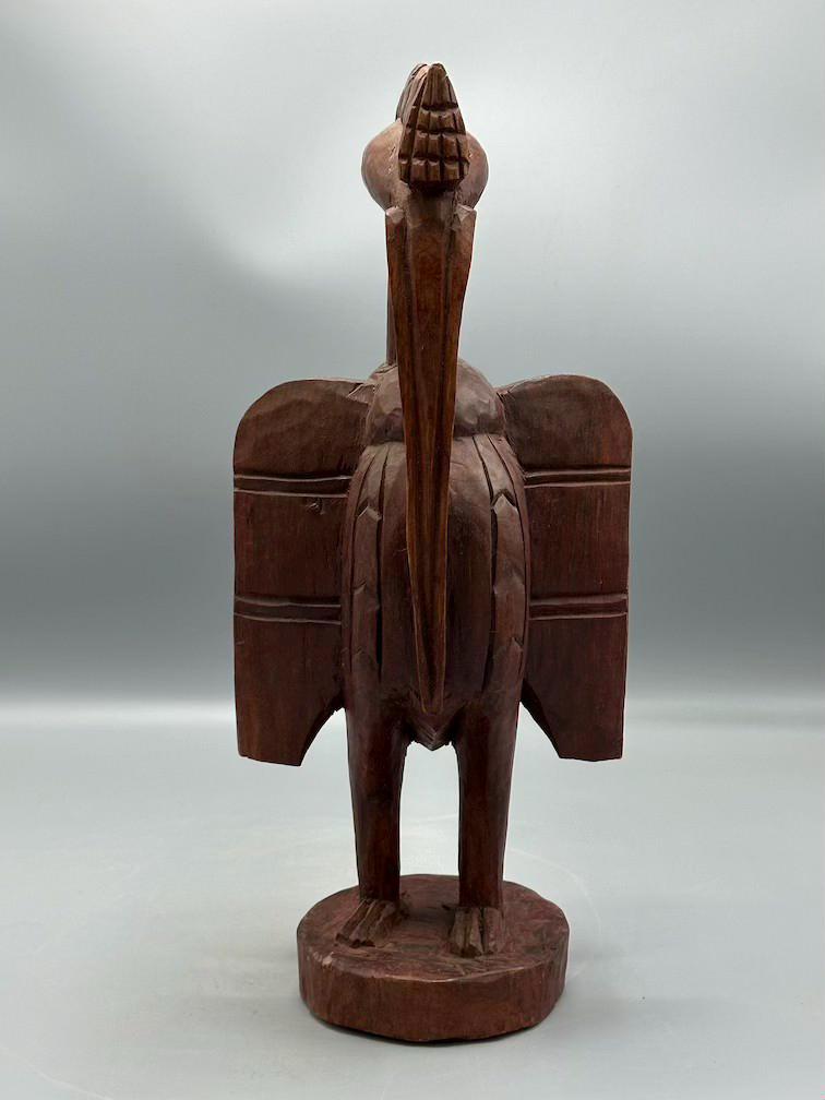 セヌフォ社による小型現代アカサイチョウ像 | 15インチ - マリ - Etsy 日本