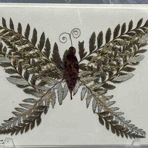 Handmade Pressed Dried Real Flower Greeting Card - Floral Arrangement