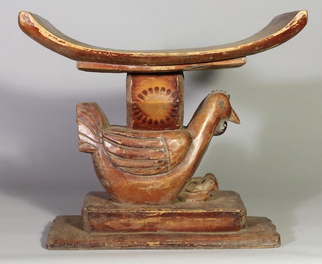 アフリカ民藝アシャンテ族アンティークスツール Ashanti stool - Etsy 日本