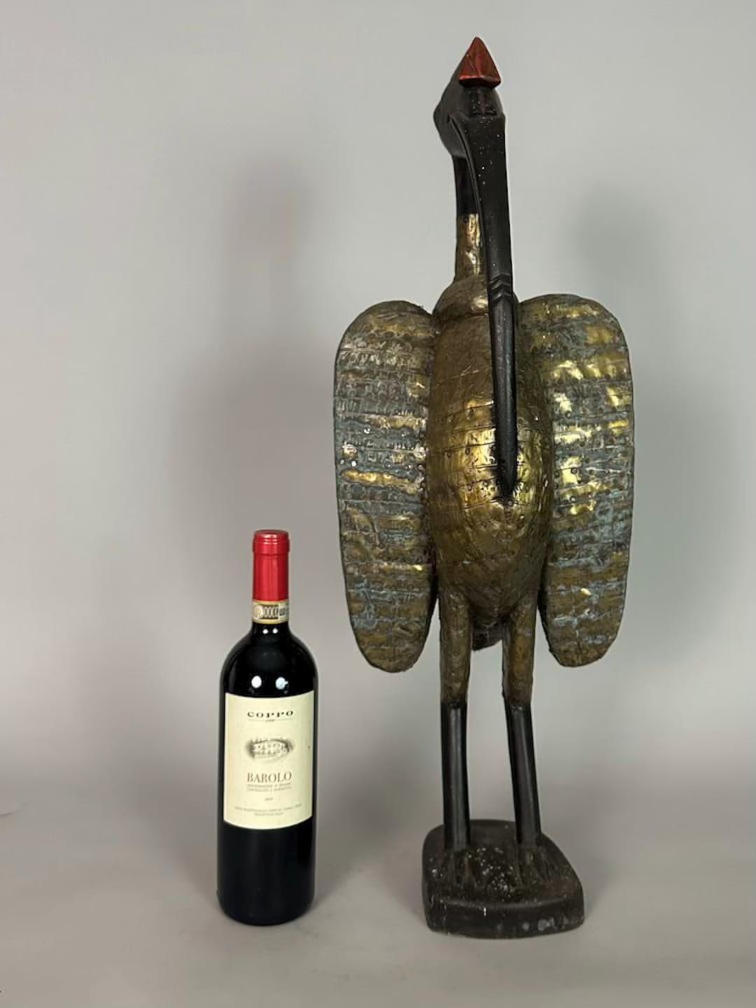 セヌフォ族　サイチョウ 楽天市場】アフリカ雑貨/雑貨/セヌフォ族/サイチョウ/多産祈願/豊作