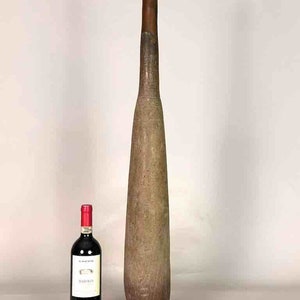 Very Old Used Moba Pestle, on Base - Togo
