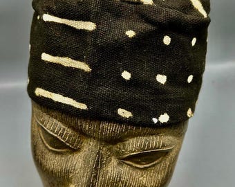 Mudcloth Bogolan Kufi Hat - Mali