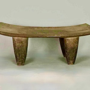 Very large, extraordinary vintage Senufo stool table - Ivory Coast