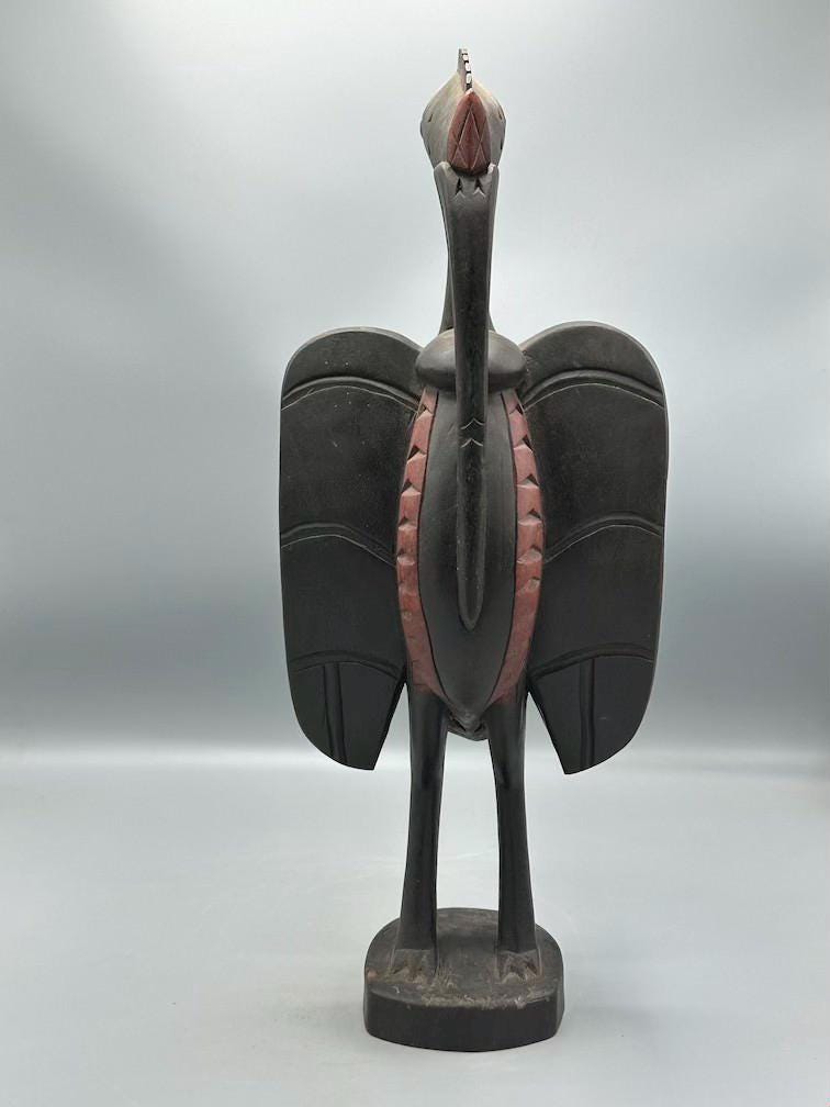 Senufo Contemporary クロサイチョウ像 | 19インチ - マリ - Etsy 日本