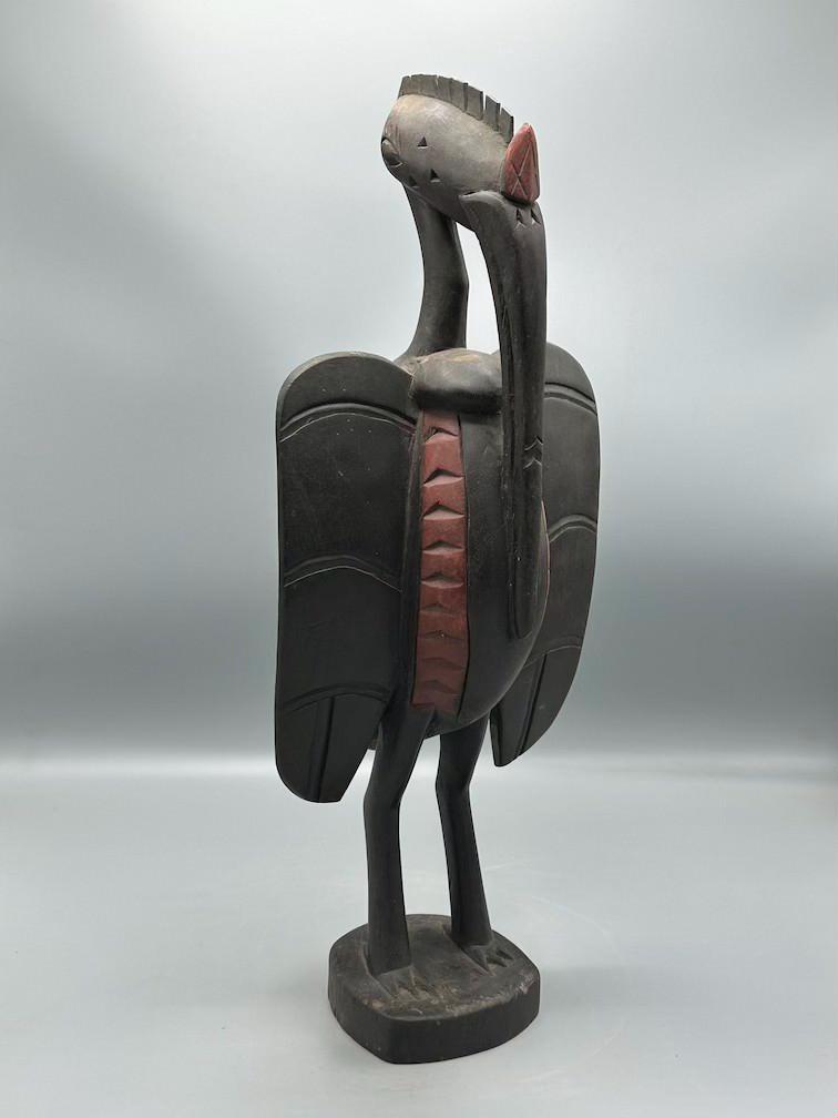 Senufo Contemporary クロサイチョウ像 | 19インチ - マリ - Etsy 日本
