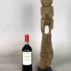 Vintage Fon Female Fertility Fetish Statue | 24&quot; - Benin
