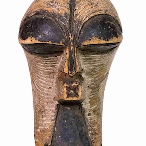 Ceremonial-style African Songye Tribal Mask from Congo (DRC)