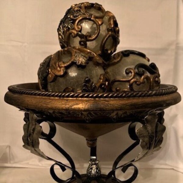 Decorative Glass Balls Etsy