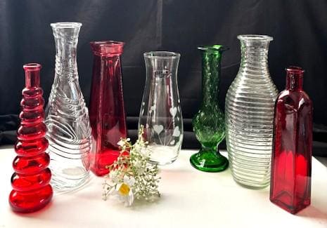Swirl art glass vase - Etsy 日本