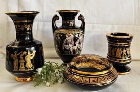 Greek 24k gold vase - Etsy 日本