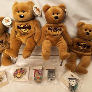 Hard Rock Cafe Bear - Etsy