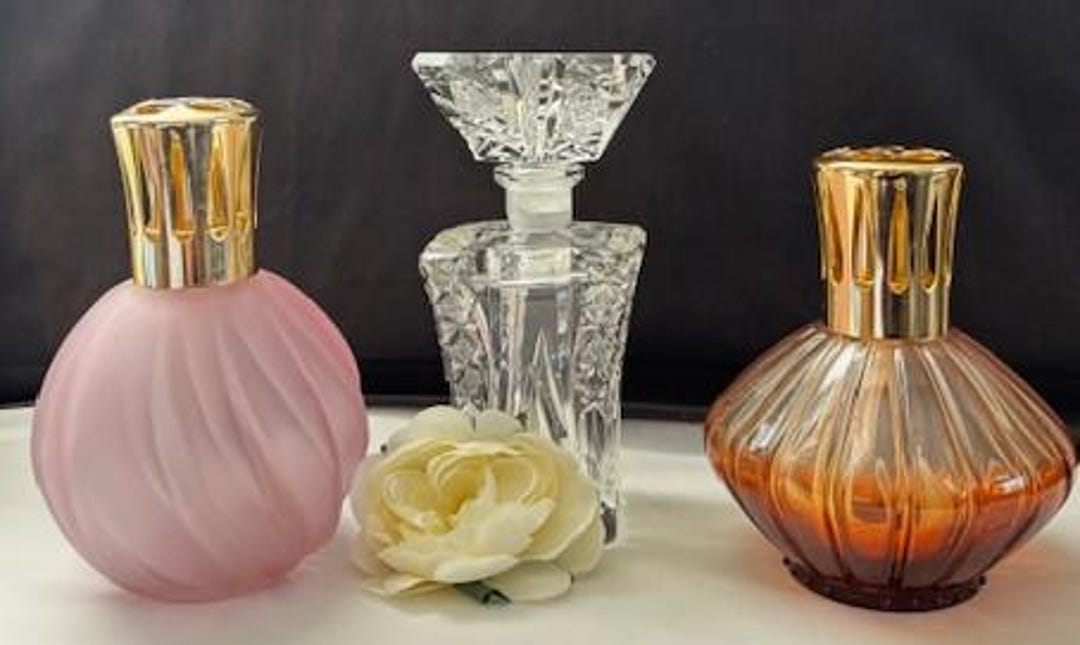 Vintage Lampe Berger Glass Variety Duft Katalytische