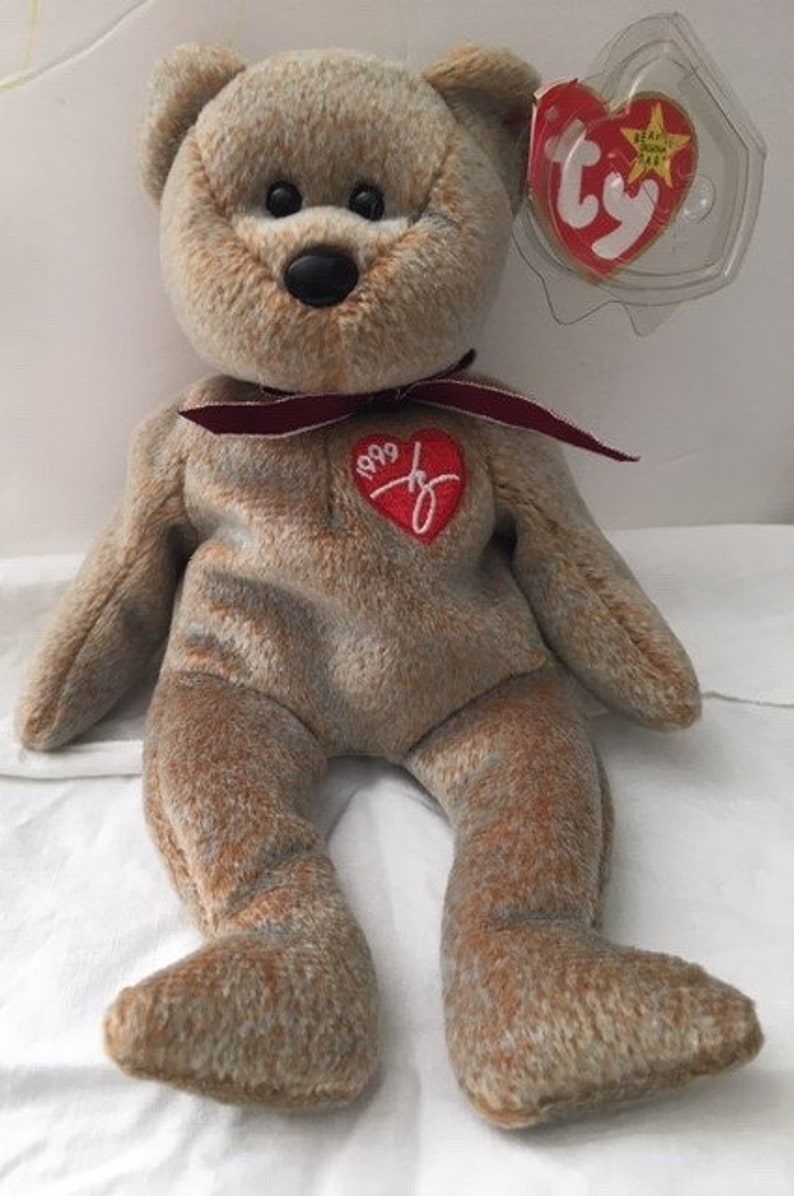 Ty Beanie Original Baby 1999 Signature Bear | Etsy