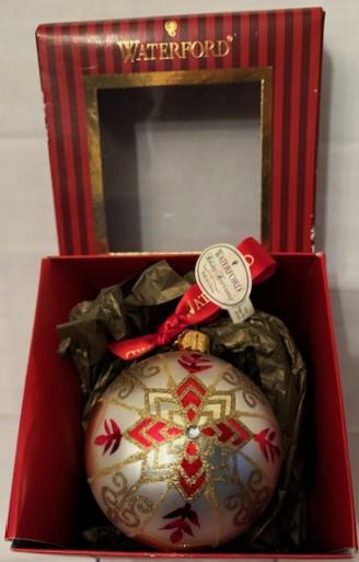 Vintage Waterford Elements Star Ball Holiday Heirlooms Ornament & Set ...