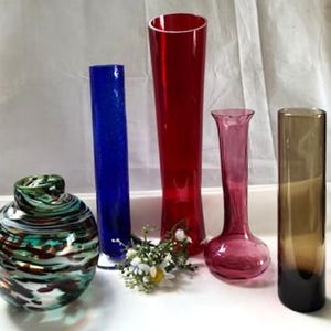 Große rote ikea vase