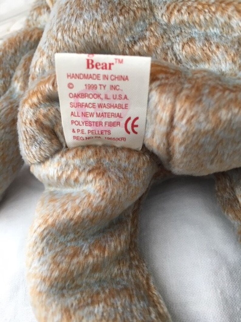 Ty Beanie Original Baby 1999 Signature Bear | Etsy