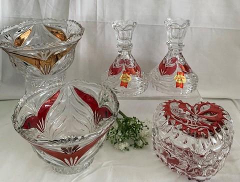 【未使用 】高級ガラス  ドイツ Anna Htte Bleikristall Anna Hutte Crystal - Etsy