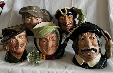 Vintage Royal Doulton Collection Large Porcelain Character Jug/mug