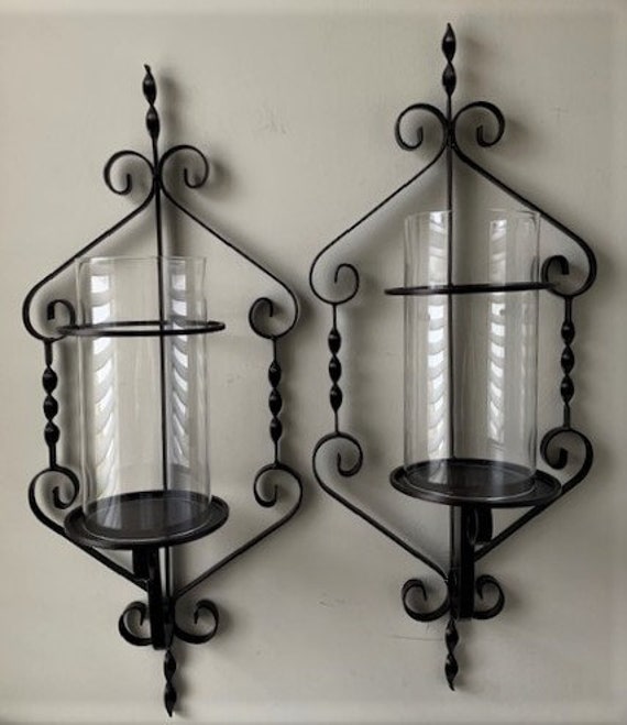 Large wall candle holders deals